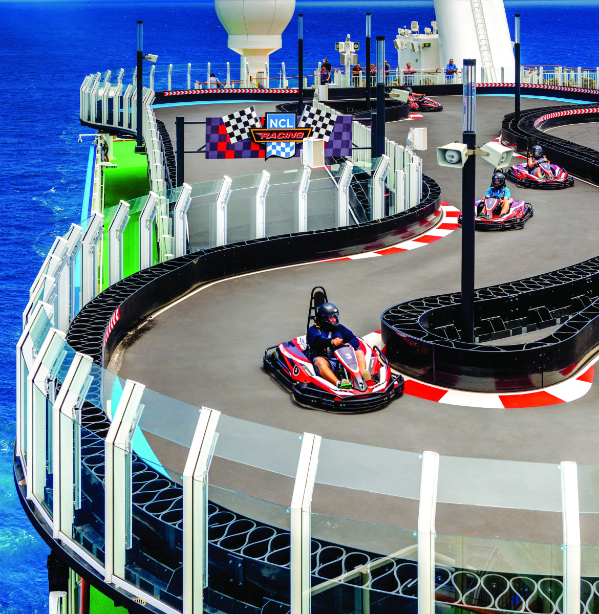 El circuito de carreras The Racetrack, el único que podremos encontrar a bordo de un barco... CRUCEROS ALASKA NORWEGIAN BLISS CRUCEROS CARIBE NORWEGIAN BLISS CRUCEROS RIVIERA MEXICANA NORWEGIAN BLISS CRUISES ALASKA CRUISES NCL NORWEGIAN BLISS CARIBBEAN NCL CRUISES NORWEGIAN BLISS #NorwegianBliss #CruiseNorwegian #Alaska #AlaskaCruises #CaribbeanCruises #AlaskaNCL #CaribbeanNCL #CrucerosEstadosUnidos #CrucerosSeatttle #SeattleCruises #NewShip #TheRaceTrack #RaceTrack #CircuitoCarreras